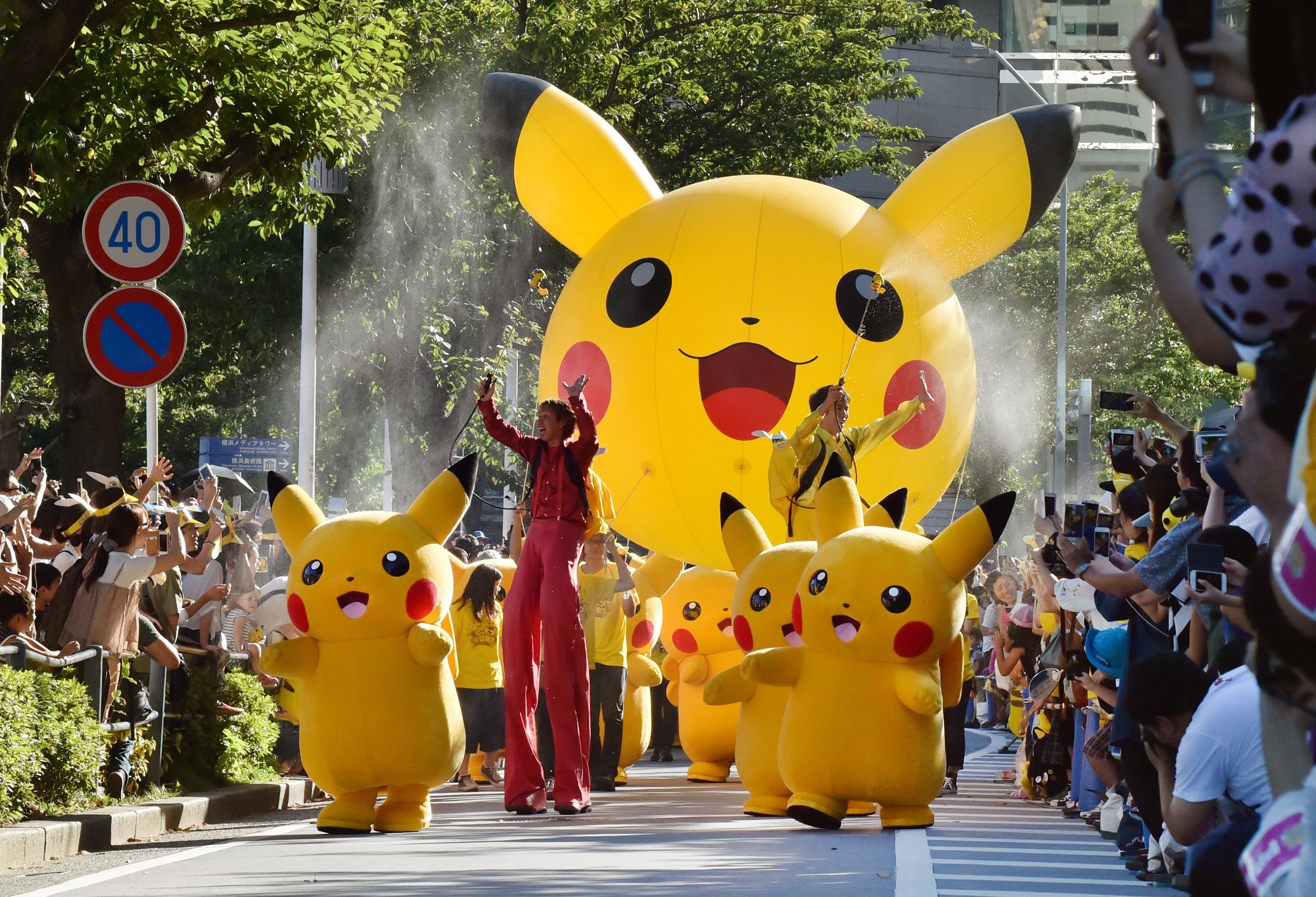 Hundreds of 'Pokemon Go' aficionados flock to Yokohama to join annual