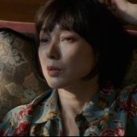 Sparks of inspiration: Kaori Momoi in “Hee,” an indie title that she directed, starred in and filmed at her home in the United States. Momoi is on fire in her new indie film 'Hee'