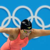 Yulia Efimova prepares to compete in a women’s 100-meter breaststroke semifinal on Sunday in Rio de Janeiro. Efimova's doping past stirs up waves in Olympic pool
