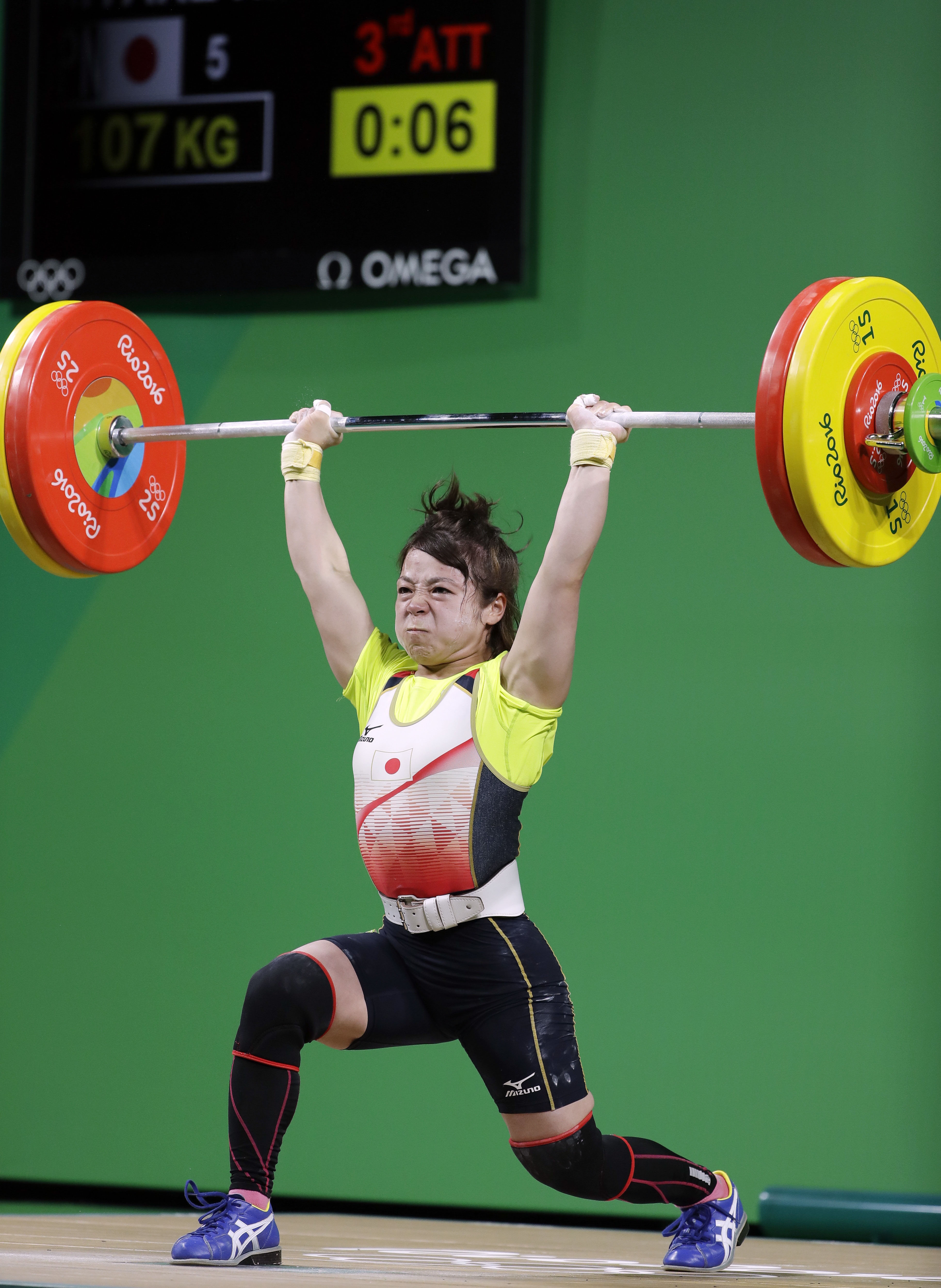 Powerful Miyake takes bronze in weightlifting | The Japan Times