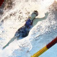 American Katie Ledecky competes in the 400-meter freestyle final on Sunday. Ledecky took the gold with a world record of 3 minutes, 56.46 seconds. Ledecky sets record in 400 free; Phelps gets 19th gold