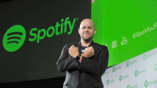 Daniel Ek, founder and CEO of music streaming giant Spotify, launches the service in Japan on Thursday. He appeared at a news conference in Tokyo. Spotify finally launches in Japan, a nation where other music streaming services have struggled