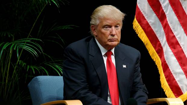 U.S. Republican presidential nominee Donald Trump holds a Hispanic Town Hall meeting with supporters in Miami Tuesday. As Clinton cheers, Donald Trump digs in after debate