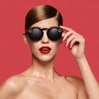Snap Inc.'s Spectacles video-catching sunglasses. Snapchat introduces video-taking sunglasses