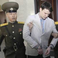 Otto Warmbier is escorted at North Korea's Supreme Court on March 16, when he was sentenced to 15 years in prison American held in North Korea goes six months without consular access