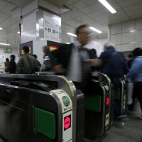 Japanese have for years been using rail passes that double as electronic money cards. Apple hopes for e-money growth in cash-carrying Japan
