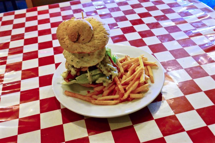 The Panhead’s Heaven Saloon The Cheese-Bomb: It takes 25 minutes to make, and years to digest. | J.J. O'DONOGHUE