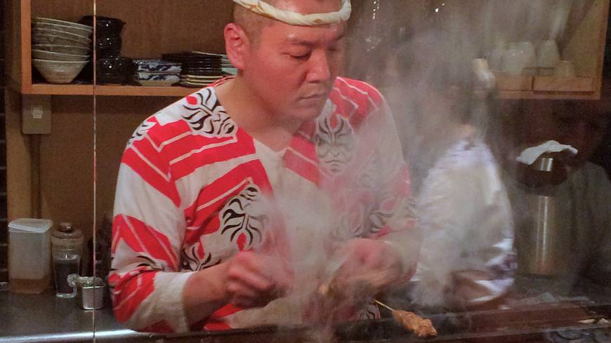 Colorful and classic: Yakitori Ogawa looks traditional but it offers a lot more than grilled chicken. Yakitori Ogawa