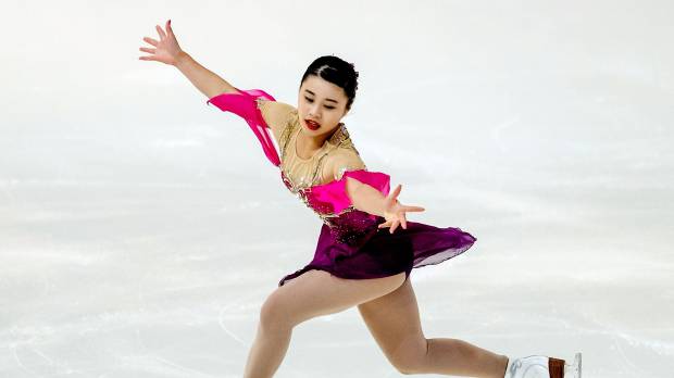 Yuna Shiraiwa, seen here skating at last week's Junior Grand Prix in Saransk, Russia, is just one of the young talents that Japan's system of early instruction has helped produce in recent years. KYODO Barton cites early instruction as key to Japan's success