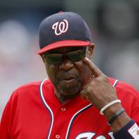 Manager Dusty Baker has led the Washington Nationals to an 88-62 record, the best in the NL East, through Monday. No-nonsense skipper Baker a good fit for title-contending Nationals