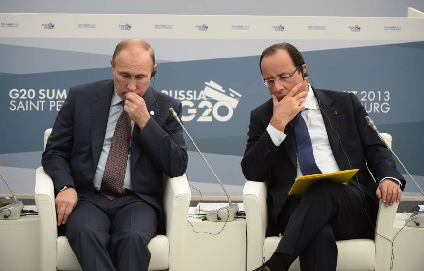Image result for Putin postpones visit to France