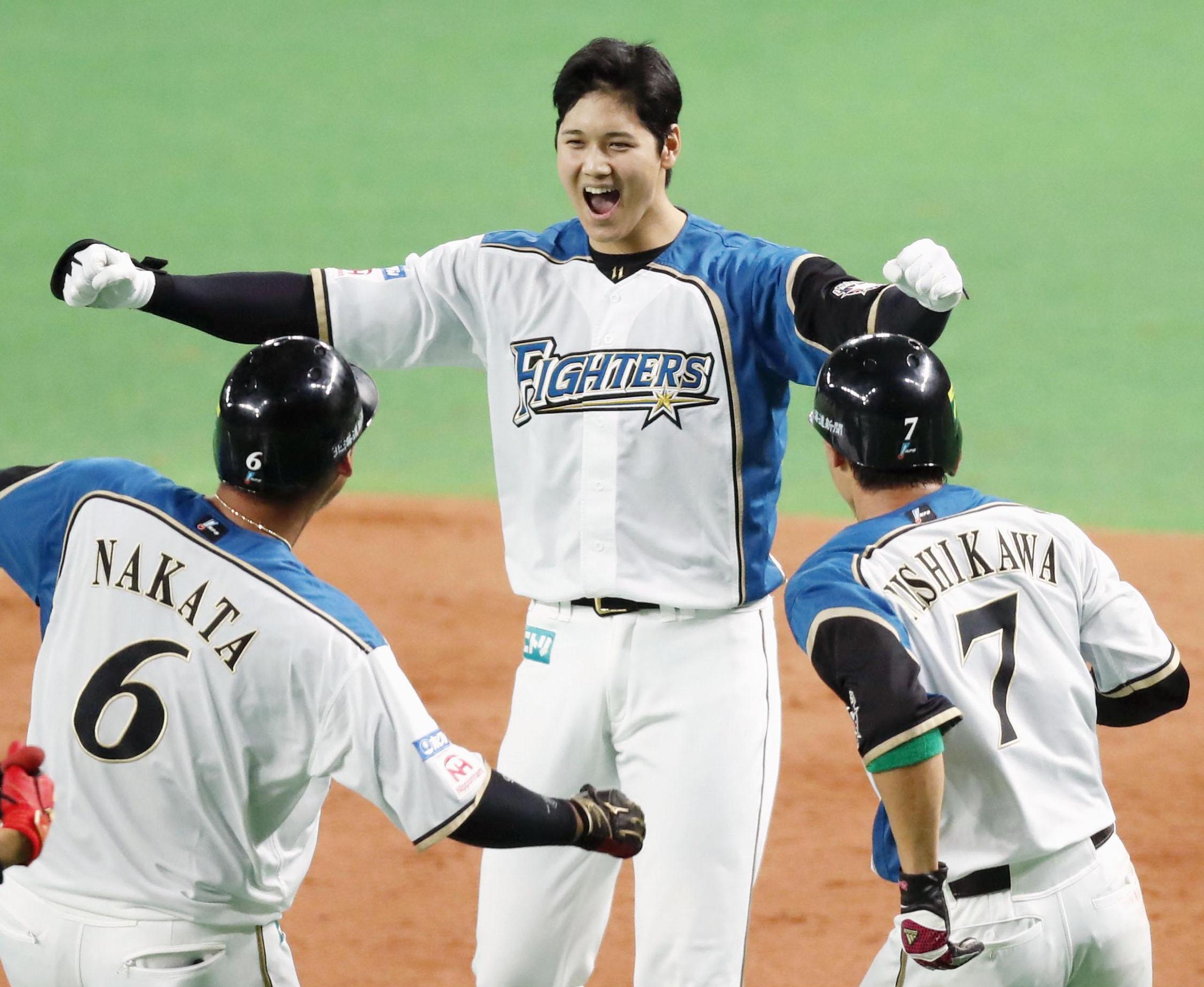 Otani delivers game-winning single in 10th as Fighters prevail in