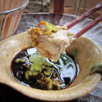 Handmade sobagaki 'Sobagaki': An ancient soba recipe