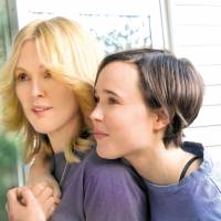Winning the right fight: Julianne Moore as Laurel Hester and Ellen Page as Stacie Andree in “Freeheld,” the dramatization of the couple’s struggle to have the state of New Jersey allow Hester to leave her pension benefits to Andree, her registered domestic partner. 'Freeheld' stirs talk of minority rights in Japan