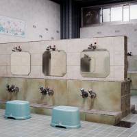 A washing area at Akebono-yu in Edogawa Ward Washed up? Tokyo's iconic communal bath houses face an uncertain future
