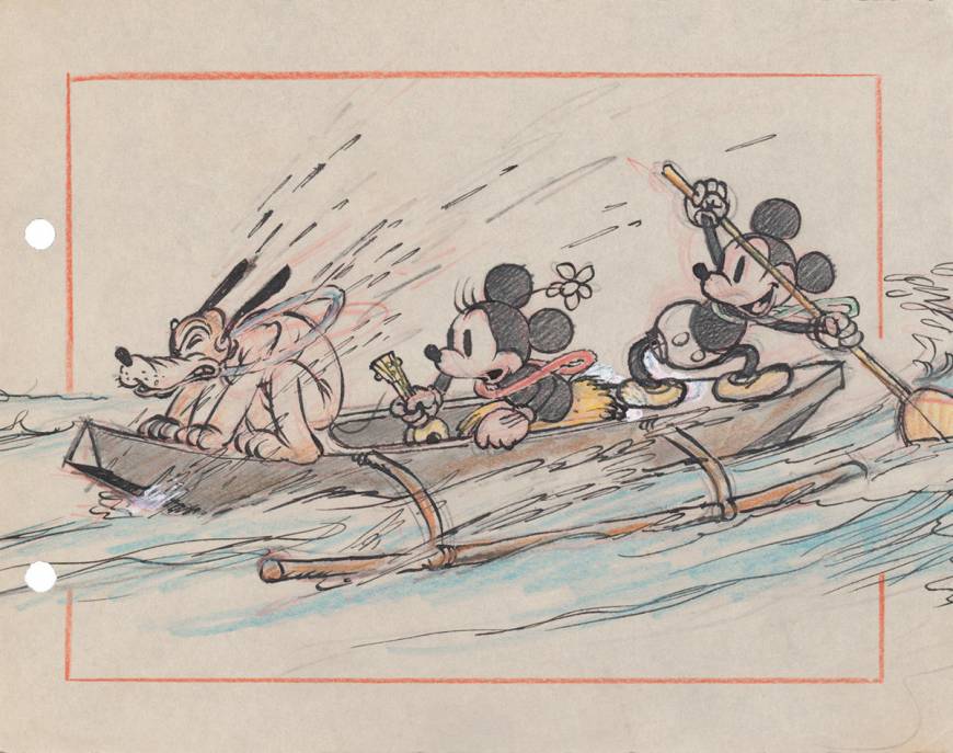 The Art of Disney — The Magic of Animation 'Hawaiian Holiday' 1937 | ©Disney Enterprises, Inc.