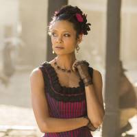 I think, therefore I am: Thandie Newton stars in the HBO TV series “Westworld” as Maeve Millay, an AI robot trapped in her role as a 19th-century brothel owner inside a Western theme park. Are we literally getting into bed with robots?