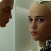 Alicia Vikander as the fem-bot Ava in “Ex Machina.” The bad year that pervaded the screens