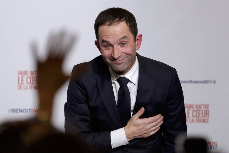 historic french presidential election drubbing socialists hamon historic french presidential election drubbing socialists hamon