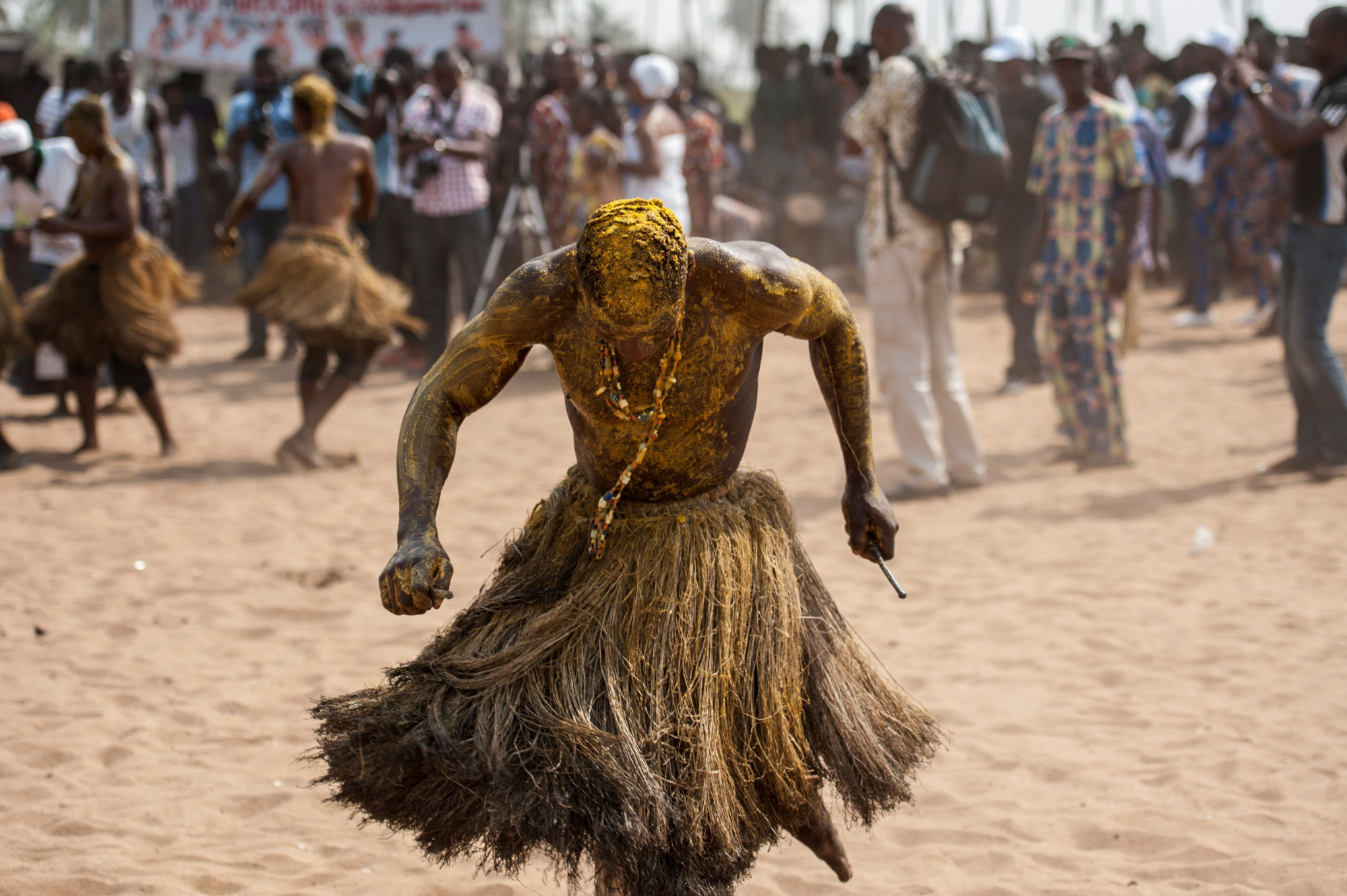 Descendants of slaves make a voodoo pilgrimage in Benin Descendants of slaves make a voodoo pilgrimage in Benin