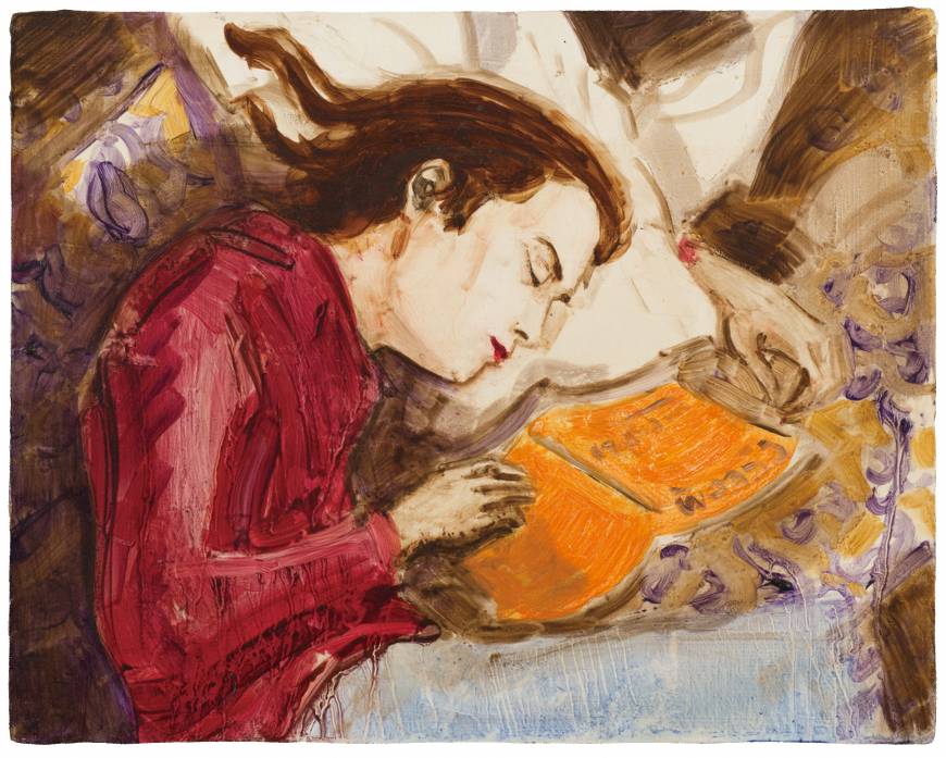 Elizabeth Peyton: Still Life 'Kurt Sleeping' (1995) | PRIVATE COLLECTION, NEW YORK; © ELIZABETH PEYTON; COURTESY SADIE COLES HQ, LONDON; GLADSTONE GALLERY, NEW YORK AND BRUSSELS; NEUGERRIEMSCHNEIDER, BERLIN