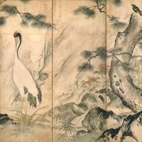 Sesshu Toyo’s “Birds and Flowers of the Four Seasons” (right screen, 15th century), an Important Cultural Property Early birds do more than catch worms