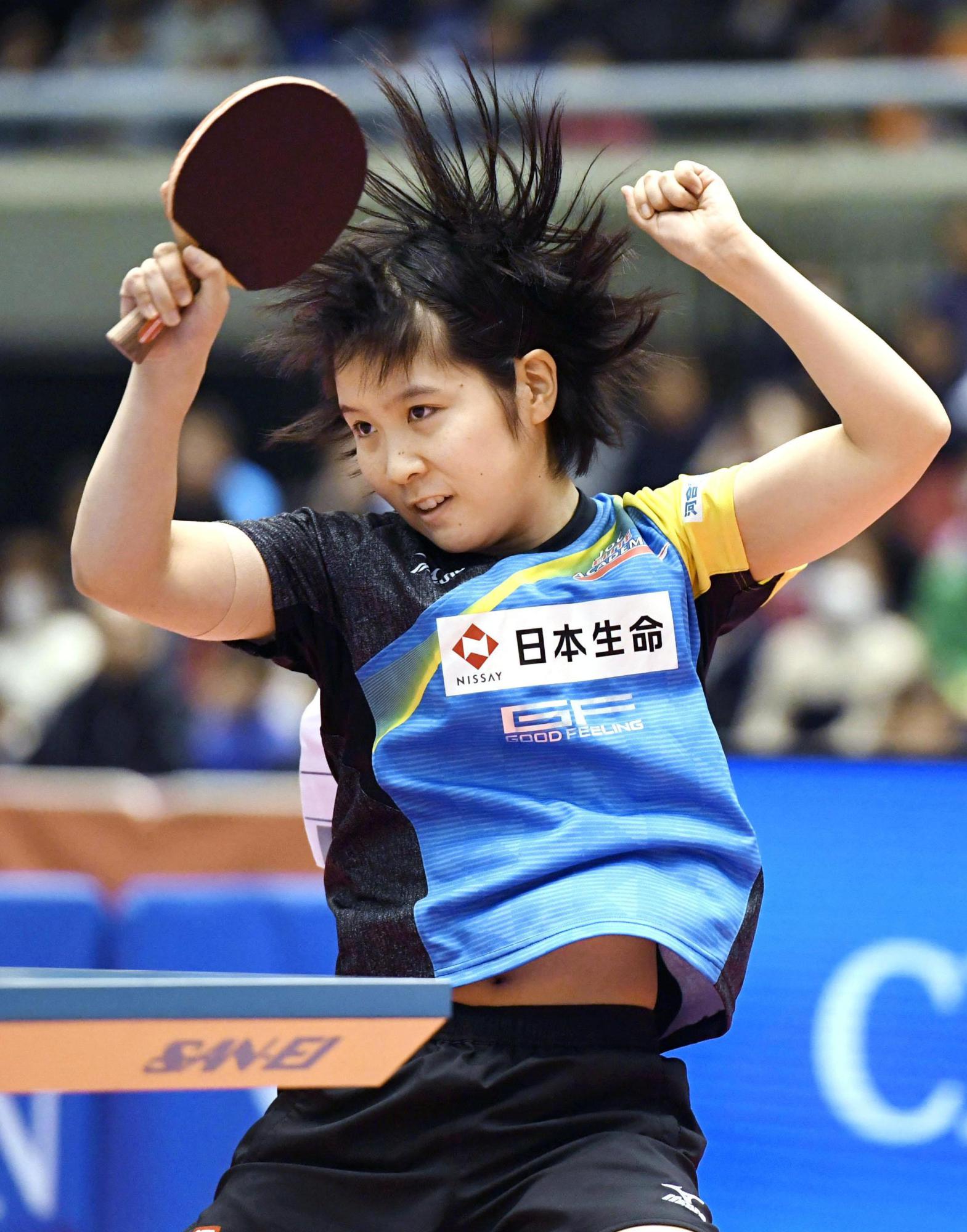 Teen Hirano captures national table tennis title | The Japan Times