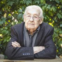 Andrzej Wajda poses for a portrait three weeks before his death in October 2016. Polish film director Andrzej Wajda represented the voice and conscience of a nation