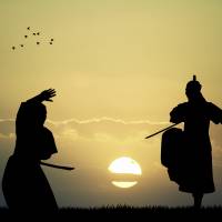 Quick draw: The martial art of iaido puts emphasis on being aware of one’s surroundings and psychologically primed for action. IStock 'Moving Zen' and the modern samurai