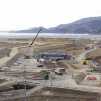 Massive construction work is underway in Rikuzentakata, Iwate Prefecture, to elevate the area devastated by the March 2011 tsunami, but much of the land being redeveloped will likely be left unused. Tsunami-hit Rikuzentakata rebuilding on raised ground, hoping to thrive anew