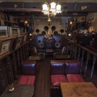 Speaking volumes: The interior of Asagaya’s Violon, one of a handful of meikyoku kissaten left in Tokyo, harkens back to an era when musical recordings were prohibitively expensive and people paid to listen in special cafes. Tokyo's classical music cafes are time capsules for audiophiles