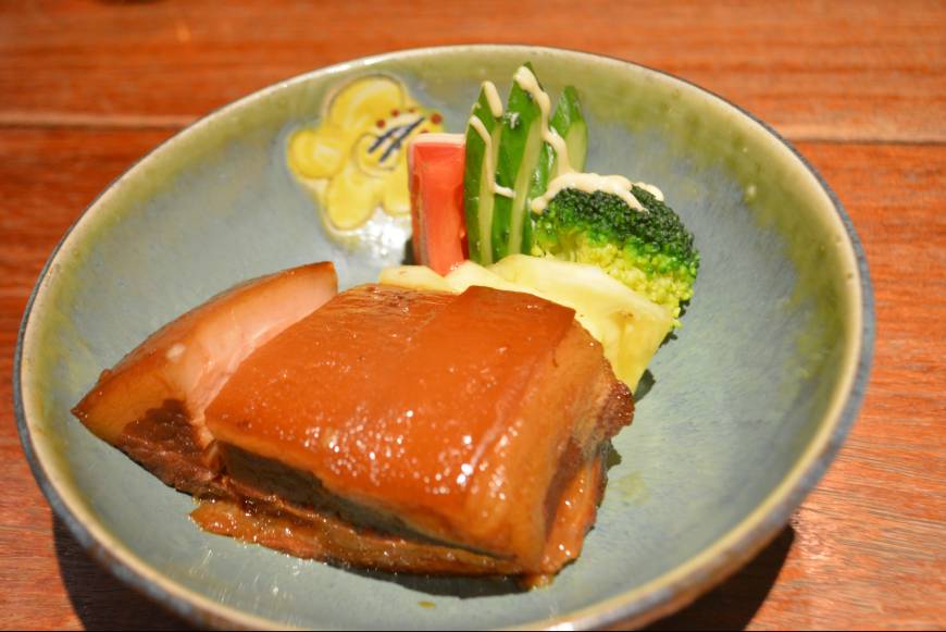 Teianda Pork belly boiled in Okinawan awamori at Teianda | J.J. O'DONOGHUE