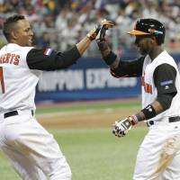 The Netherlands’ Jurickson Profar (right) and Xander Bogaerts are among the team’s talented crop of young MLB players who burst onto the international scene during the 2013 World Baseball Classic. Talented, youthful Dutch squad no longer a secret