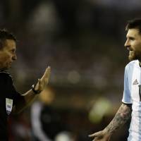 Argentina’s Lionel Messi received a four-game ban for verbally abusing assistant referee Emerson Augusto de Carvalho during a World Cup qualifying match against Chile last week in Buenos Aires. FIFA must address disparity in sanctions for offenses