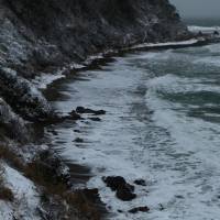 The Mihama coast near Tsuruga, Fukui Prefecture. Aspiring Tsuruga's tourism drive hindered by nuclear image