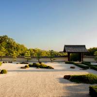 Ordered space: The expansive Japanese garden at Mumyoin, part of Shinshoji Temple in Hiroshima Prefecture. Among the monks: Dipping a toe in Zen at Shinshoji Temple