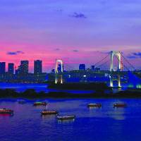 Testing the water: Yakatabune pleasure boats set anchor on the placid waters of the Odaiba area of Tokyo Bay in 2010. Uncharted waters: exploring the untapped potential of Tokyo's waterways
