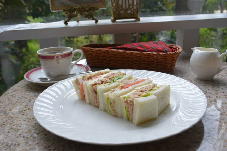 Sandwich Factory Best thing since sliced bread: Sandwich Factory's burdock root and tuna offering. | J.J. O'DONOGHUE