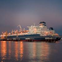 A floating storage and regasification vessel. LNG and the future of Japanese energy
