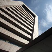The headquarters of the Japan Bank for International Cooperation is seen in Tokyo in this undated photo. It made ¥840 billion in investment and loans in the rest of Asia in fiscal 2016, up 2.5-fold from the previous year. JBIC investment and loans in Asia saw big rise in fiscal 2016
