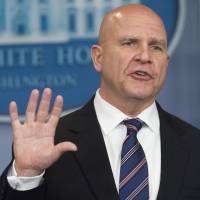 H.R. McMaster Trump's FBI comments to Russians were aimed at cooperation: aides