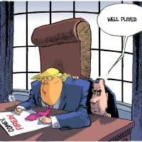 Comey memo of Trump request describes a high crime