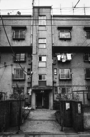 A few months prior to demolition in 2013, all but a few of the Uenoshita apartments