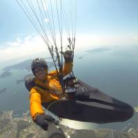 Richard Brezina Paraglider Richard Brezina: 'I am not a stranger to high adventure'