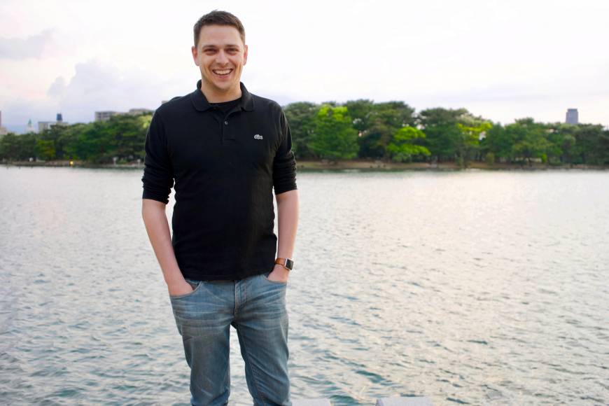 Mark Gaensicke, founder of Renzo