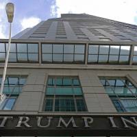 The Trump International Hotel and Tower is seen in downtown Toronto Tuesday. Name to be removed from Trump-branded Toronto tower