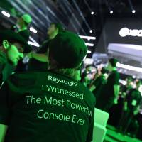 The Xbox One X is introduced at the Microsoft Xbox E3 2017 Briefing Sunday at the Galen Center in Los Angeles. The Electronic Entertainment Expo (E3), which focuses on new products and technologies in electronic gaming systems and interactive entertainment, takes places Tuesday through Thursday at the Los Angeles Convention Center. Microsoft's new Xbox One X a powerful contender for PlayStation dominance