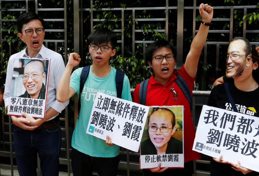 U.S. urges China to let paroled Nobel laureate Liu choose own doctors
