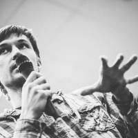 Russian activist Yaroslav Nikitenko speaks on Dec. 15, 2016. Politics of death: Muscovites march to save city's green lungs