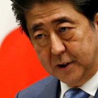 Shinzo Abe Abe prods LDP to speed up work on charter as approval ratings sink